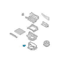 OEM Kia Soul Resistor Diagram - 97128A5000