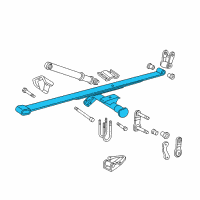 OEM Dodge B150 Spring-Rear-1600 Diagram - 4228428