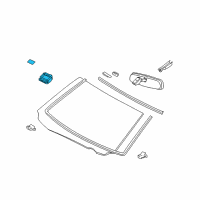 OEM 2007 Lexus GS350 Sensor, Rain Diagram - 89941-30014