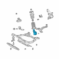 OEM 2000 Toyota Avalon Strut Diagram - 48510-A9100