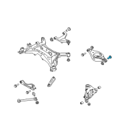 OEM Nissan Bolt-Link, Rear Suspension Diagram - 55080-5Z000