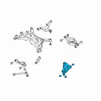 OEM Nissan Quest Housing Assy-Rear Axle, RH Diagram - 43018-CK000