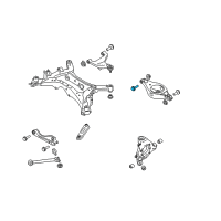 OEM Nissan Quest Bolt Diagram - 55226-CA00A