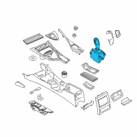 OEM BMW M240i Gear Selector, Sport Diagram - 61-31-7-950-387