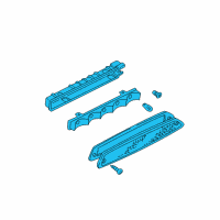 OEM 2002 Ford Escape High Mount Lamp Diagram - 5L8Z-13A613-AA