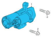 OEM 2022 Chevrolet Trailblazer Starter Diagram - 12697399