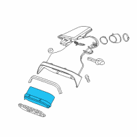 OEM Chevrolet Corvette Element Diagram - 15776148