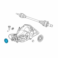 OEM 2012 Dodge Durango Seal Diagram - 4862634AB