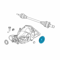 OEM Dodge Durango Seal-Axle Drive Shaft Diagram - 68084595AA