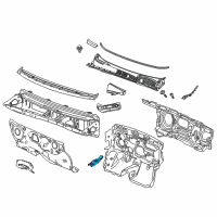 OEM 2014 Buick Encore Insulator Diagram - 95107313