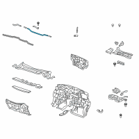 OEM Honda CR-V Tube (4X7X740) Diagram - 76837-SXS-A01