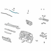 OEM 2011 Honda CR-V Tube (4X7X740) Diagram - 76837-SXS-A01