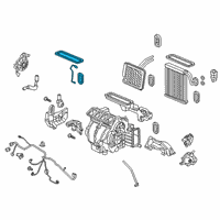 OEM Honda Clarity Set, Thermistor A/C Diagram - 80569-TRT-003