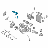 OEM 2018 Honda Clarity Set, Thermistor A/C Diagram - 80569-TRT-003