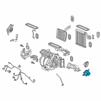 OEM Honda Clarity Motor Assembly, A/M As Diagram - 79170-TRT-A41