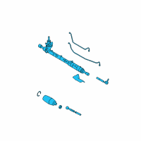 OEM Lincoln Zephyr Gear Assembly Diagram - 7H6Z-3504-A