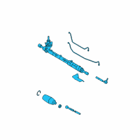 OEM 2006 Lincoln Zephyr Gear Assembly Diagram - 7H6Z-3504-A