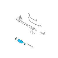 OEM Lincoln Zephyr Boot Kit Diagram - 6E5Z-3332-B