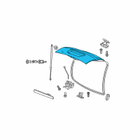 OEM Dodge LIFTGATE-LIFTGATE Diagram - 55362165AC