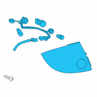 OEM Chevrolet Cobalt Lamp Asm-Tail Diagram - 22751401