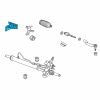 OEM 2012 Honda Accord Plate, Power Steering Heat Baffle Diagram - 53692-TA6-A00