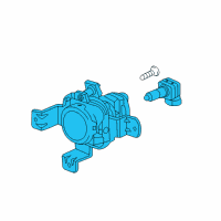 OEM Chevrolet Spark Fog Lamp Assembly Diagram - 95987121