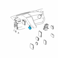 OEM 2011 Lexus HS250h Relay Assy, Windshield Wiper Diagram - 85940-75020