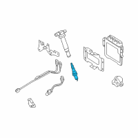 OEM 2016 Kia K900 Spark Plug Assembly Diagram - 1885111070