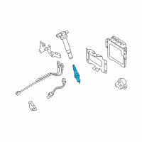 OEM 2014 Hyundai Genesis Plug Assembly-Spark Diagram - 18851-11070