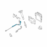 OEM 2012 Hyundai Genesis Sensor-Knock Diagram - 39320-3F010