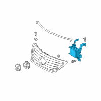 OEM Lexus LS460 Sensor Assembly, MILLIME Diagram - 88210-50161