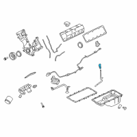 OEM 2009 Ford F-150 Dipstick Diagram - 9L3Z-6750-B