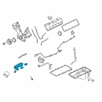 OEM 2009 Ford F-150 Adapter Diagram - 2L1Z-6881-DB