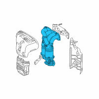 OEM 2002 Toyota RAV4 Manifold Diagram - 25051-28260