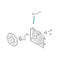 OEM 2022 Hyundai Accent Hose-Radiator Reservoir Diagram - 25443-C8050