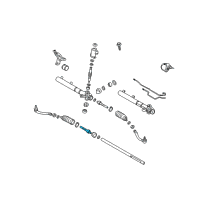 OEM 2007 Hyundai Santa Fe Joint Assembly-Inner Ball Diagram - 57724-2B000