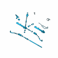 OEM 2013 Kia Sorento Gear & Linkage Assembly Diagram - 577000W100