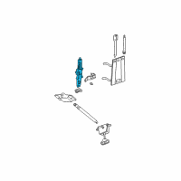 OEM 2003 Pontiac Montana Jack Asm Diagram - 10340880