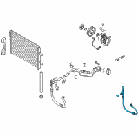 OEM 2013 Kia Rio Discharge Hose Diagram - 977621W200