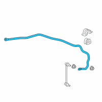 OEM 2017 Honda HR-V Spring, Stabilizer Front 2 Diagram - 51300-T7W-A01