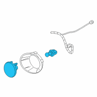 OEM 2012 Chevrolet Camaro Daytime Run Lamp Diagram - 92231388