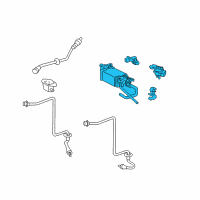 OEM Lexus GS430 Vapor Canister Diagram - 77740-30273