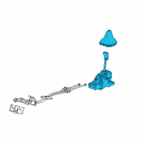 OEM 2019 Chevrolet Spark Gear Shift Assembly Diagram - 25194107