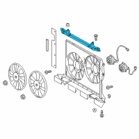 OEM 2015 Scion tC Upper Shroud Diagram - 16712-36011