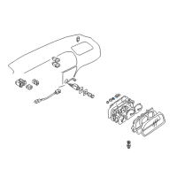 OEM Chevrolet Tracker Bulb (12V, 3.4W) (On Esn) Diagram - 96066269