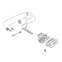 OEM 2003 Chevrolet Tracker Bulb (12V, 3.4W) (On Esn) Diagram - 96066269