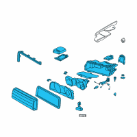 OEM 1999 BMW 750iL Left Headlight Diagram - 63-12-8-386-957