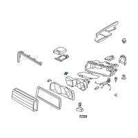 OEM 1999 BMW 540i Bulb Diagram - 63-21-7-160-785