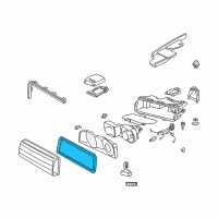 OEM 1996 BMW 750iL Headlight Gasket Diagram - 63-12-8-361-290