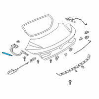 OEM 2022 BMW M8 SUPPORT SPRING, TRUNK LID Diagram - 51-24-7-417-235